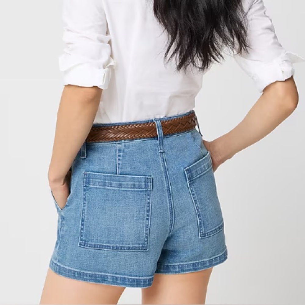 J. Crew Utility Women's Denim Short-Size 29 - Picture 2 of 6